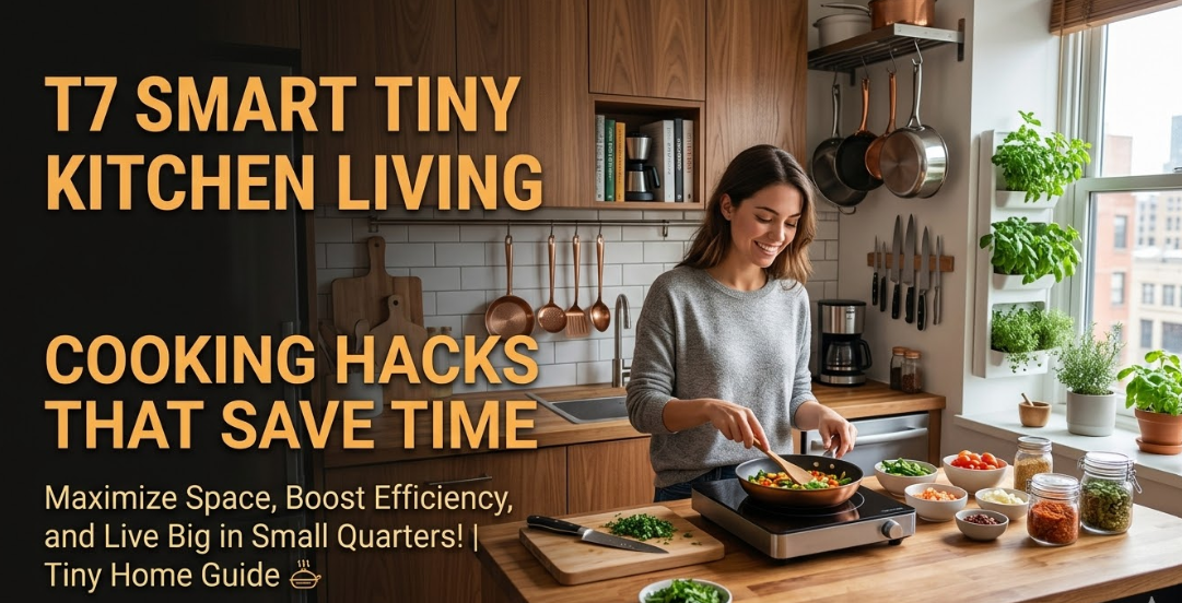 7 Smart Tiny Kitchen Living Cooking Hacks That Save Time