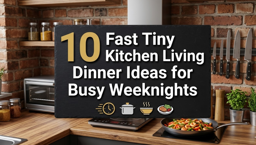 10 Fast Tiny Kitchen Living Dinner Ideas for Busy Weeknights