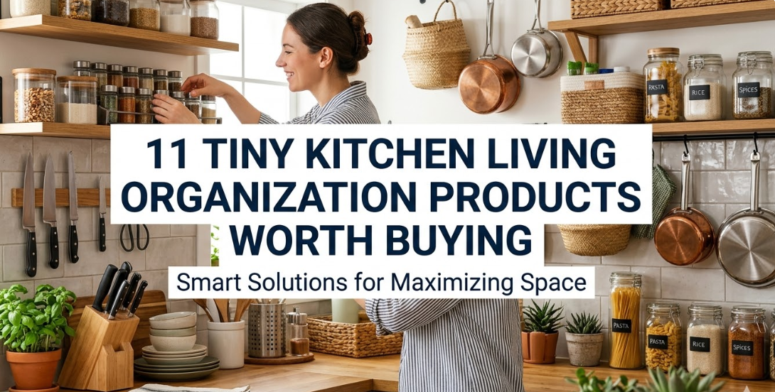 11 Tiny Kitchen Living Organization Products Worth Buying