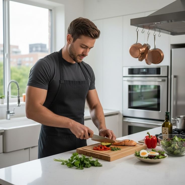 How Professional Cooks Work in Kitchens With No Counter