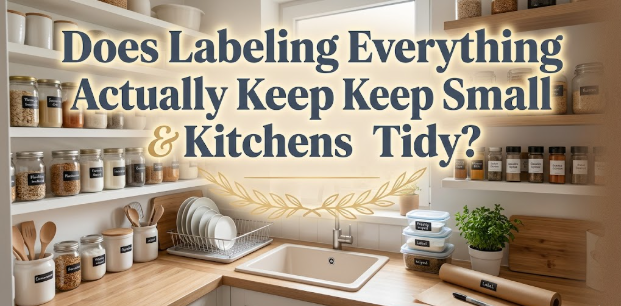 Does Labeling Everything Actually Keep Small Kitchens Tidy?