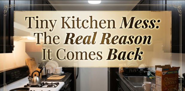 Tiny Kitchen Mess: The Real Reason It Comes Back