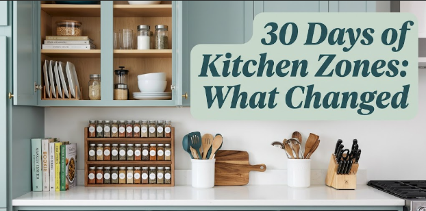 30 Days of Kitchen Zones: What Changed