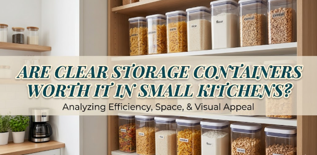 Are Clear Storage Containers Worth It in Small Kitchens?