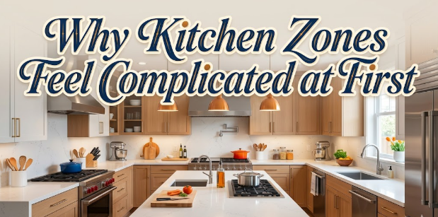 Why Kitchen Zones Feel Complicated at First
