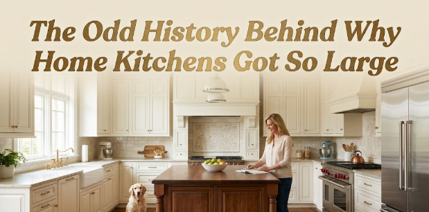 The Odd History Behind Why Home Kitchens Got So Large