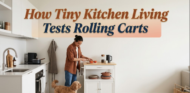 How Tiny Kitchen Living Tests Rolling Carts