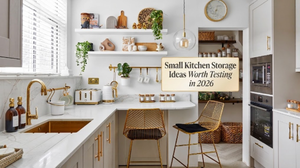 Small Kitchen Storage Ideas Worth Testing in 2026