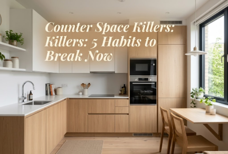 Counter Space Killers: 5 Habits to Break Now
