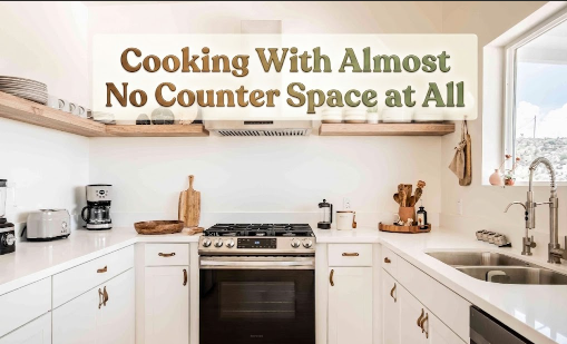 Cooking With Almost No Counter Space at All